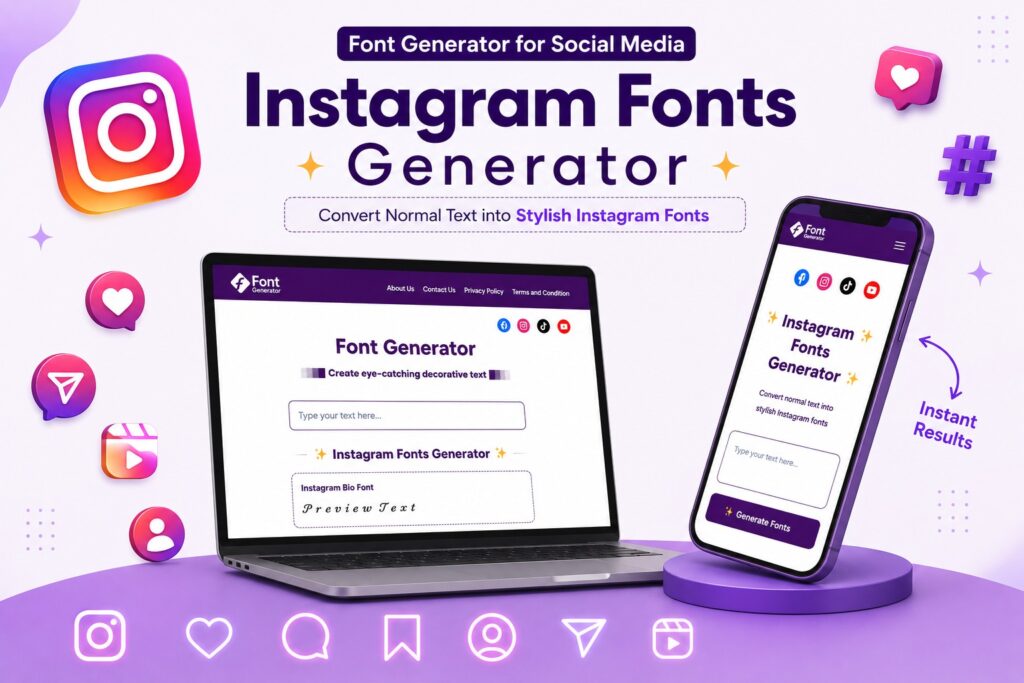 Instagram Font Style