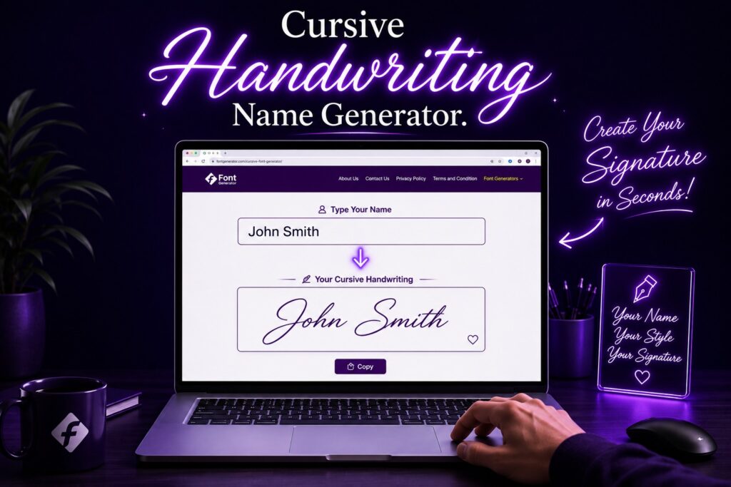cursive font copy and paste