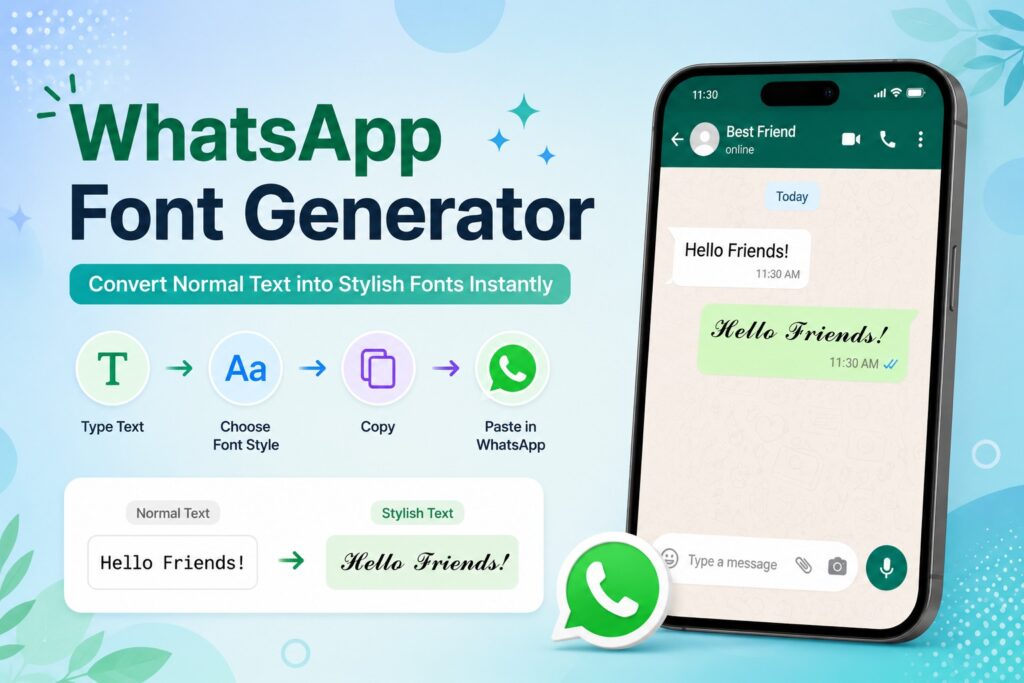 Whatsapp Bio Stylish 4 whatsapp font generator